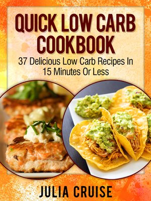 cover image of Quick Low Carb Cookbook